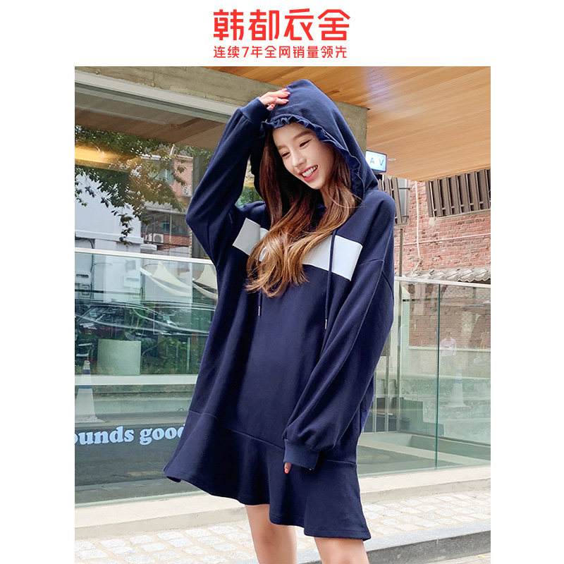 韩都衣舍2020秋装新款韩版连衣裙 韩都衣舍敏丽连衣裙