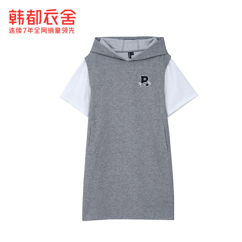 韩都衣舍2020年秋装新款拼接连衣裙 韩都衣舍敏丽连衣裙