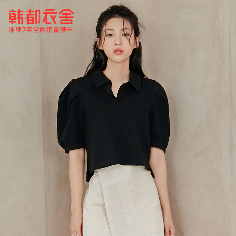 韩都衣舍2020夏装新款韩版ins t恤 韩都衣舍T恤