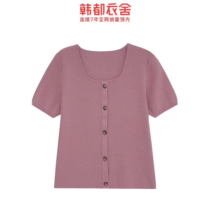 韩都衣舍2020夏装新款韩版学生t恤 韩都衣舍敏丽T恤