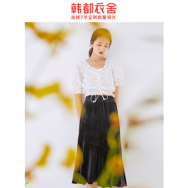 【限时低至49元】韩都衣舍2020半身裙 韩都衣舍半身裙