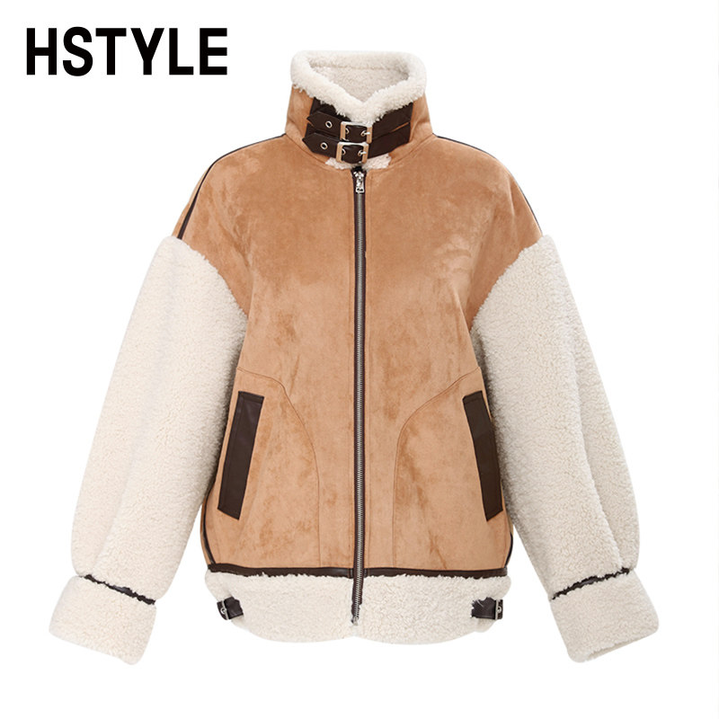 韩都衣舍2022秋冬女装宽松保暖棉服 韩都衣舍棉衣/棉服