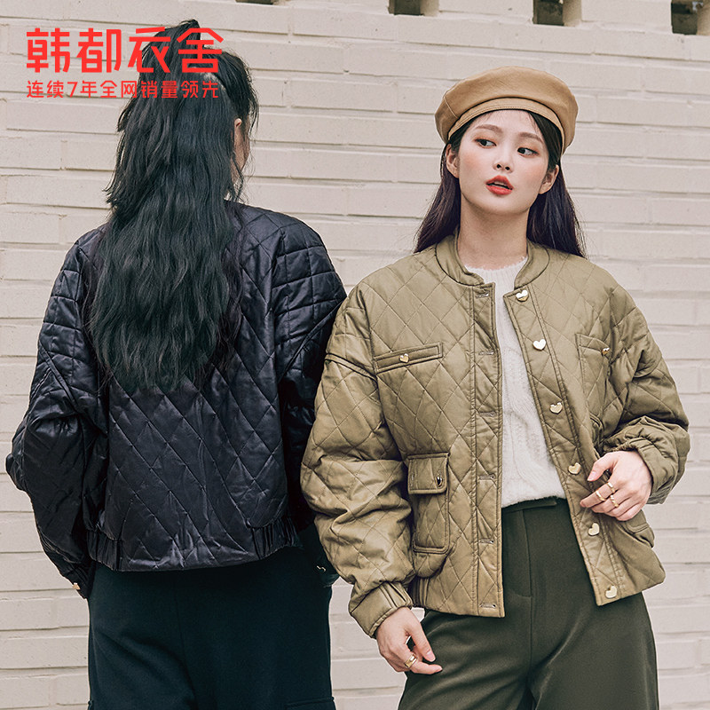 韩都衣舍2021年秋冬新款韩版羽绒服 韩都衣舍羽绒服