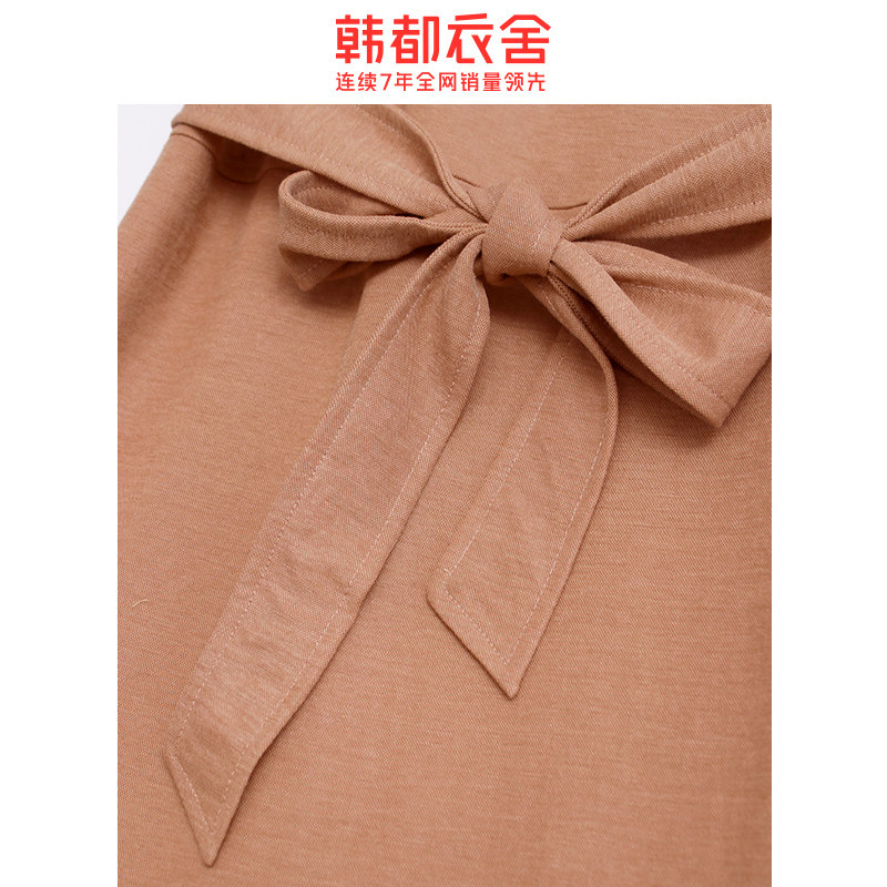 韩都衣舍旗舰店2020韩版夏装连衣裙 韩都衣舍敏丽连衣裙