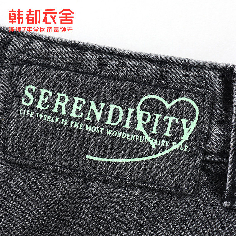 韩都衣舍宽松2022新款韩版牛仔裤 韩都衣舍牛仔裤