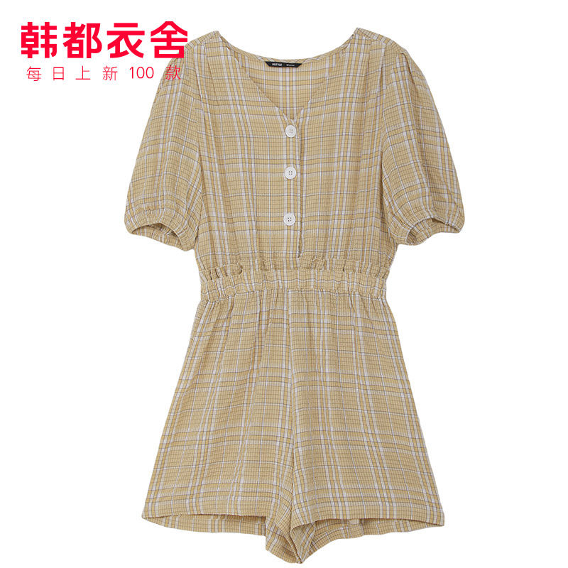  韩都衣舍秀衣莲休闲裤