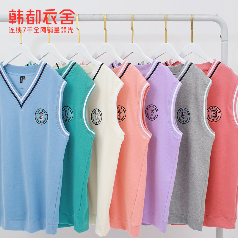 【明星同款】韩都衣舍x时代秋装马甲 韩都衣舍敏丽马夹