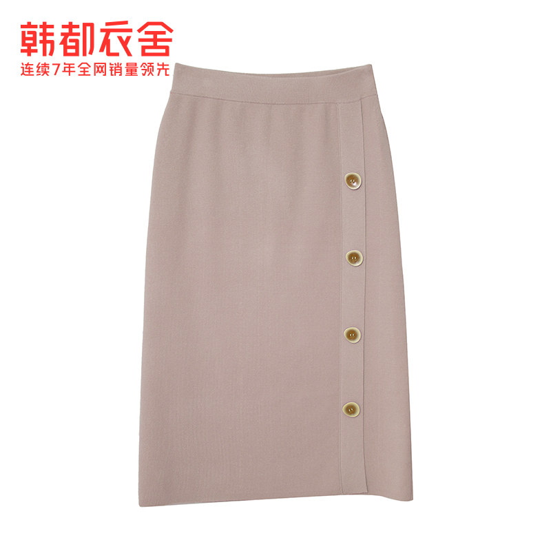 韩都衣舍2020秋季新款韩版刾半身裙 韩都衣舍半身裙