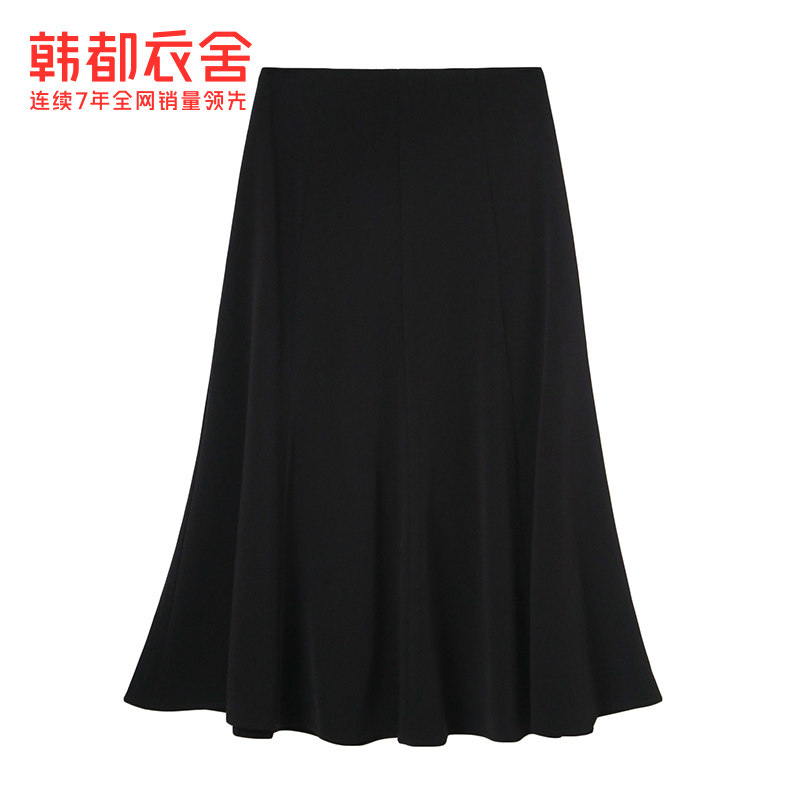 韩都衣舍2020秋装新款高腰秋半身裙 韩都衣舍半身裙