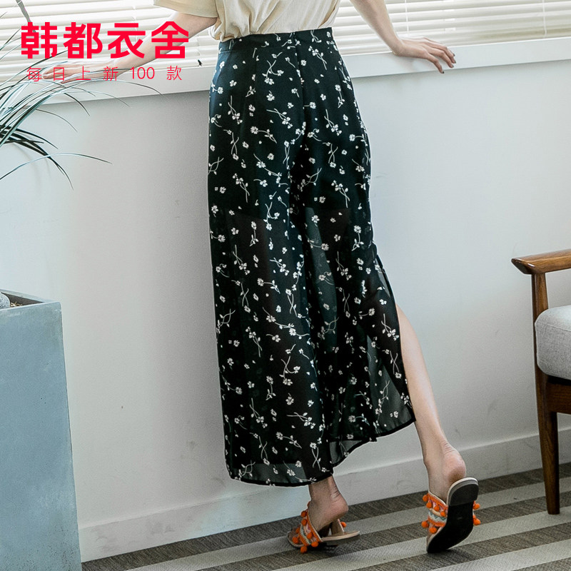 韩都衣舍韩版2020新款夏季xs九分裤 韩都衣舍敏丽休闲裤