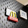Suitable for IKEA SKADIS IKEA hole board accessories McDonald's mobile phone tablet stand