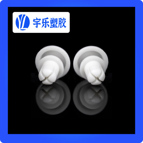 R3.5R4R5R6膨胀铆钉塑料子母扣风扇铆钉固定扣PC板按压式膨胀卡扣 - 图2