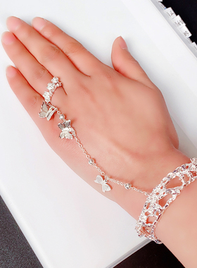 古装汉服配饰一体链中国风手镯