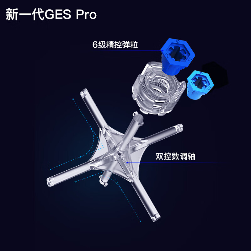 GAN356X三阶魔方玩具儿童专业比赛顺滑初学者教学用具解压启蒙礼 - 图3