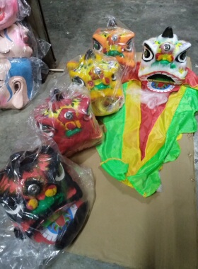 舞狮儿童道具套装8寸ZY手工艺