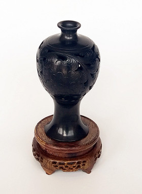 镂空雕刻小对吉祥宝商务风葫芦