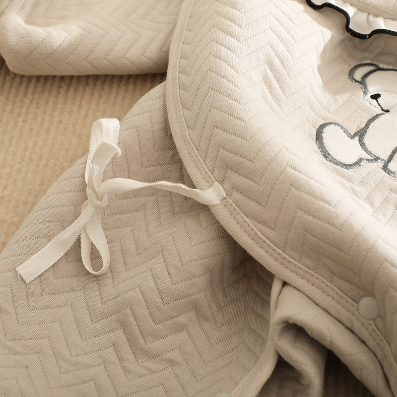 新生婴儿儿衣服连体衣冬季加厚保暖内衣纯棉宝宝满月爬服初生哈衣,淘宝优惠券,粉丝福利购,淘宝优惠卷