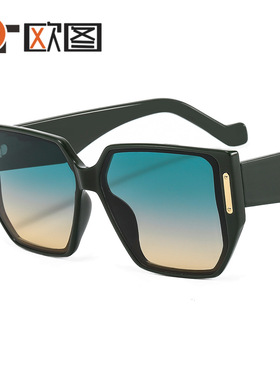 M350欧图新款不规则时尚网红太阳镜 跨境ins朋克风男女士墨镜