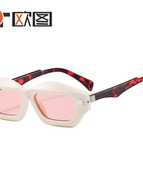 质感个性太阳镜男女士百搭时尚休闲墨镜跨境欧美摩登眼镜3954