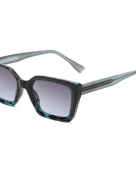 外贸跨境爆款太阳镜男欧美街拍ins网红模特方形墨镜BZ