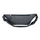 New waterproof Oxford cloth leisure pockets and thin models of personal running sports men's mobile phone bag three -layer zipper waist bag men