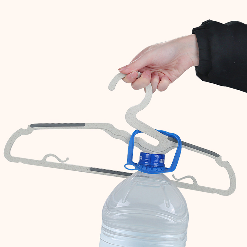 无痕塑料防滑衣架衣帽间家用衣橱衣撑大衣成人加厚防鼓包宿舍衣架 - 图3