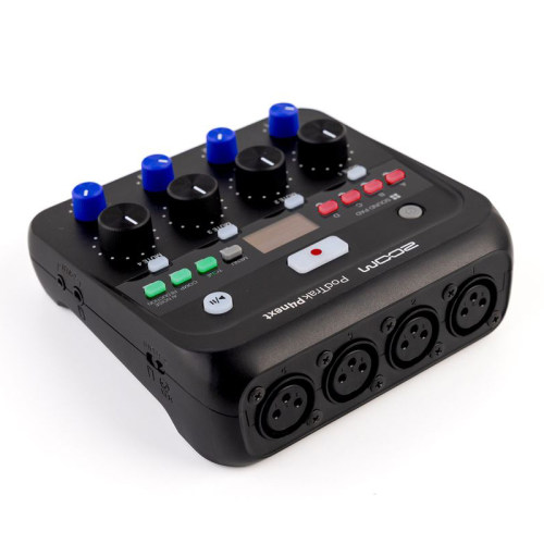 ZOOM PodTrak P4next 播客控制台直播录音手机K歌 - 图3