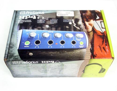 PreSonus HP4 4路耳机分配器 耳机放大器专业监听 - 图3