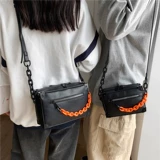 Брендовая небольшая дизайнерская сумка через плечо, коробка, японская сумка на одно плечо, цепь, тренд сезона