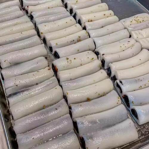 上海老字号南京东路沈大成总店双酿团组合糕团金团双酿团条头糕 - 图2