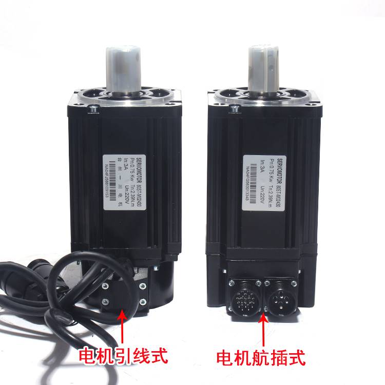 90伺服电机套装750W2.4N马达90ST-M02430驱动器A1SVD15含线220V - 图2