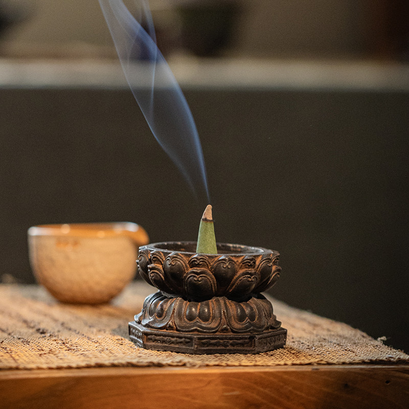 复古中式香插香座小摆件线香塔香底座摆放托盘檀香放置器创意香托,淘宝优惠券,粉丝福利购,淘宝优惠卷
