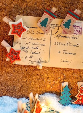 LED发光灯串星星小彩灯新年装饰