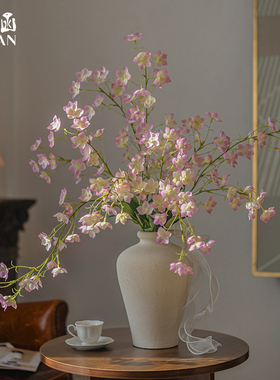 铃兰花仿真花假花摆设轻奢高端