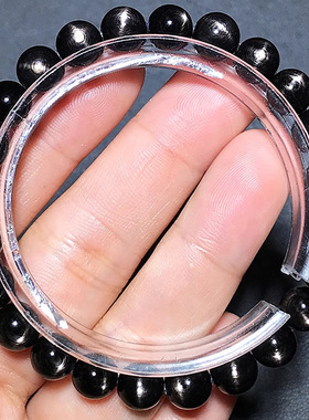 天然金运石手串十字星光亮眼埃及金运石财富之石东海可塘水晶