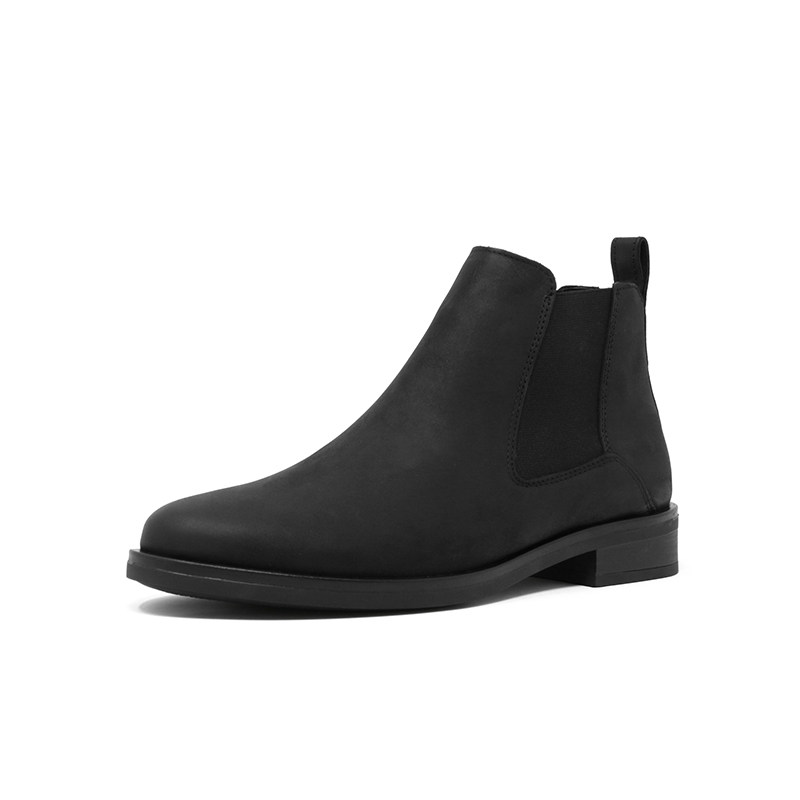 clarks其乐女鞋秋冬款牛皮套脚短筒低跟舒适切尔西靴Memi Top现货,淘宝优惠券,粉丝福利购,淘宝优惠卷