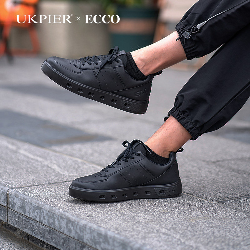 Ecco爱步男鞋秋冬款防水运动休闲鞋平底休闲板鞋 街头720 520814,淘宝优惠券,粉丝福利购,淘宝优惠卷