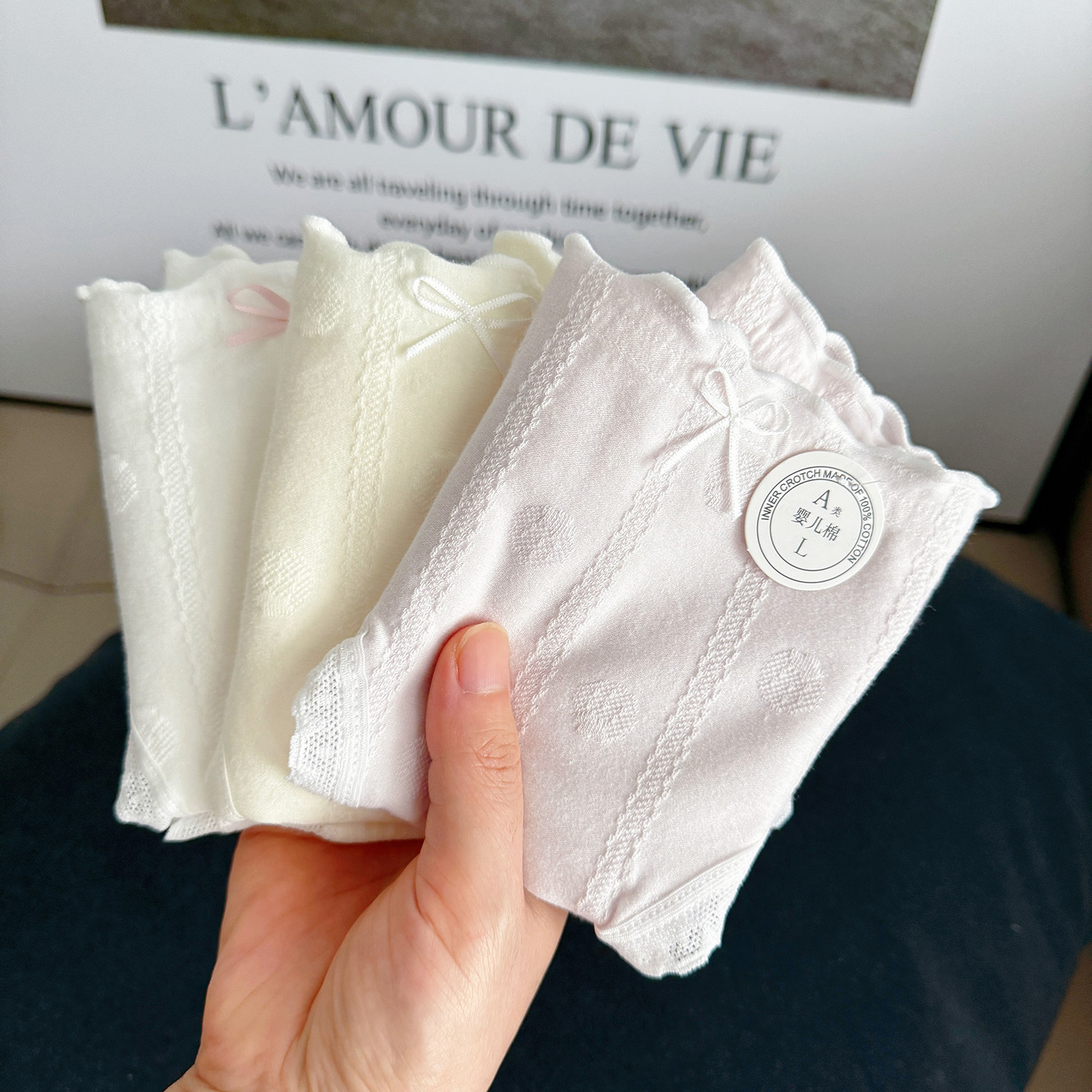 5条装纯色纯棉内裤女生中腰包臀A类婴儿棉10A抗菌女士三角裤新款,淘宝优惠券,粉丝福利购,淘宝优惠卷