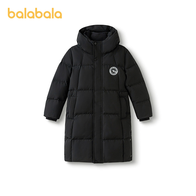 巴拉巴拉儿童羽绒服男女童外套长款极寒加厚保暖2025冬季大童童装,淘宝优惠券,粉丝福利购,淘宝优惠卷