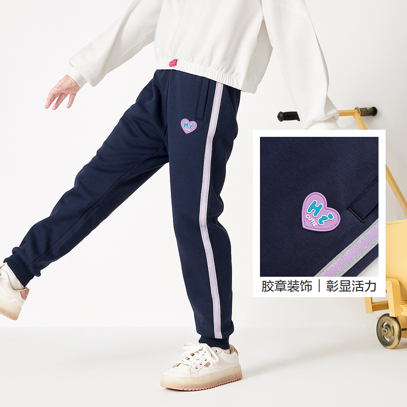 巴拉巴拉童装女童裤子冬装中大童加绒长裤保暖儿童休闲裤时尚修身_巴拉巴拉品牌官方店_童装/婴儿装/亲子装