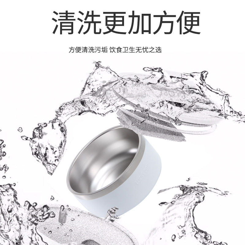 大型犬狗碗狗食盆防打翻金毛德牧拉布拉多萨摩不锈钢狗粮碗喝水碗,淘宝优惠券,粉丝福利购,淘宝优惠卷