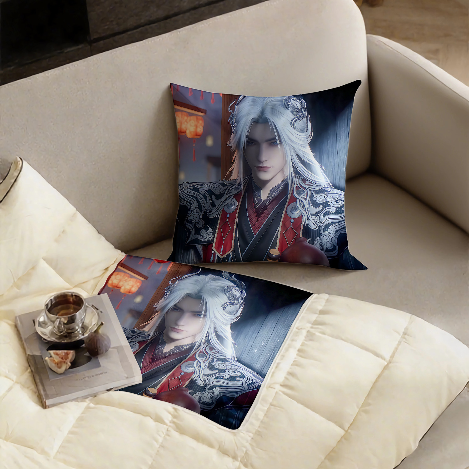 仙逆抱枕超软两用多功能空调被办公抱枕被子二合一被子学生宿舍,淘宝优惠券,粉丝福利购,淘宝优惠卷