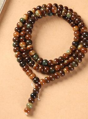 原生态风化菩提敦煌飞天老籽菩提子约108颗多圈佛珠手串串珠散珠