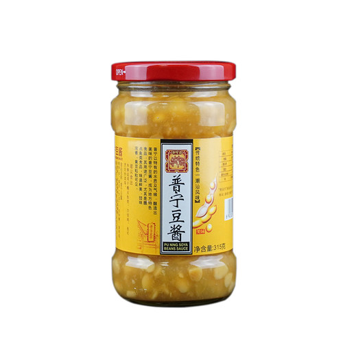 潮家庄正宗潮汕特产普宁豆酱315g农家酱砂锅粥黄豆酱焖鱼炒菜家用 - 图3
