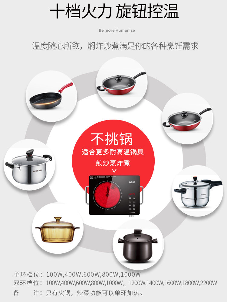 苏泊尔电磁炉锅多功能一体电陶炉 苏泊尔鑫三荣电磁炉/陶炉