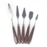 Янси масла картинка скребки набор арт -муки пигментные инструменты и поставки цветной круглой головки плоская головка маленькая заостренная головка