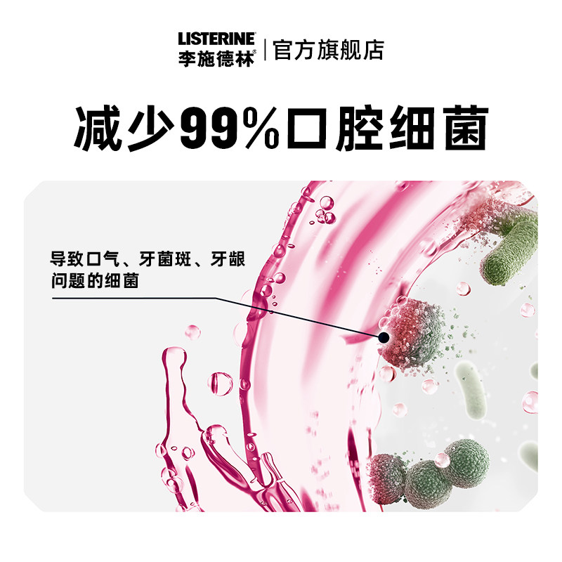 【晁然推荐】李施德林樱桃薄荷精油漱口水香氛车厘子口腔清洁约会,淘宝优惠券,粉丝福利购,淘宝优惠卷