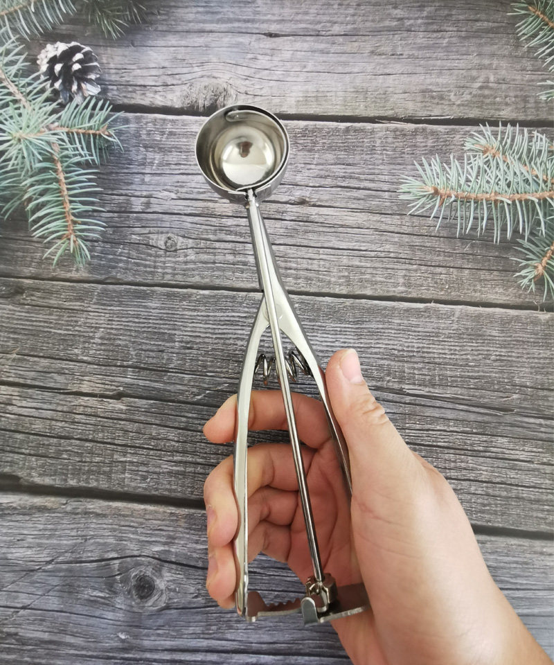 不锈钢冰淇淋挖球器雪糕勺奶茶店麻薯夹子芋泥挖料勺20/35/65ml,淘宝优惠券,粉丝福利购,淘宝优惠卷