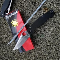 Fall new spider C81T head sanding edge folding knife S30V ball bearings quickly open with high hardness sharp and small knife