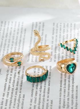 Cross border joint rings Set Women Fashion Jewelry Ring 戒指